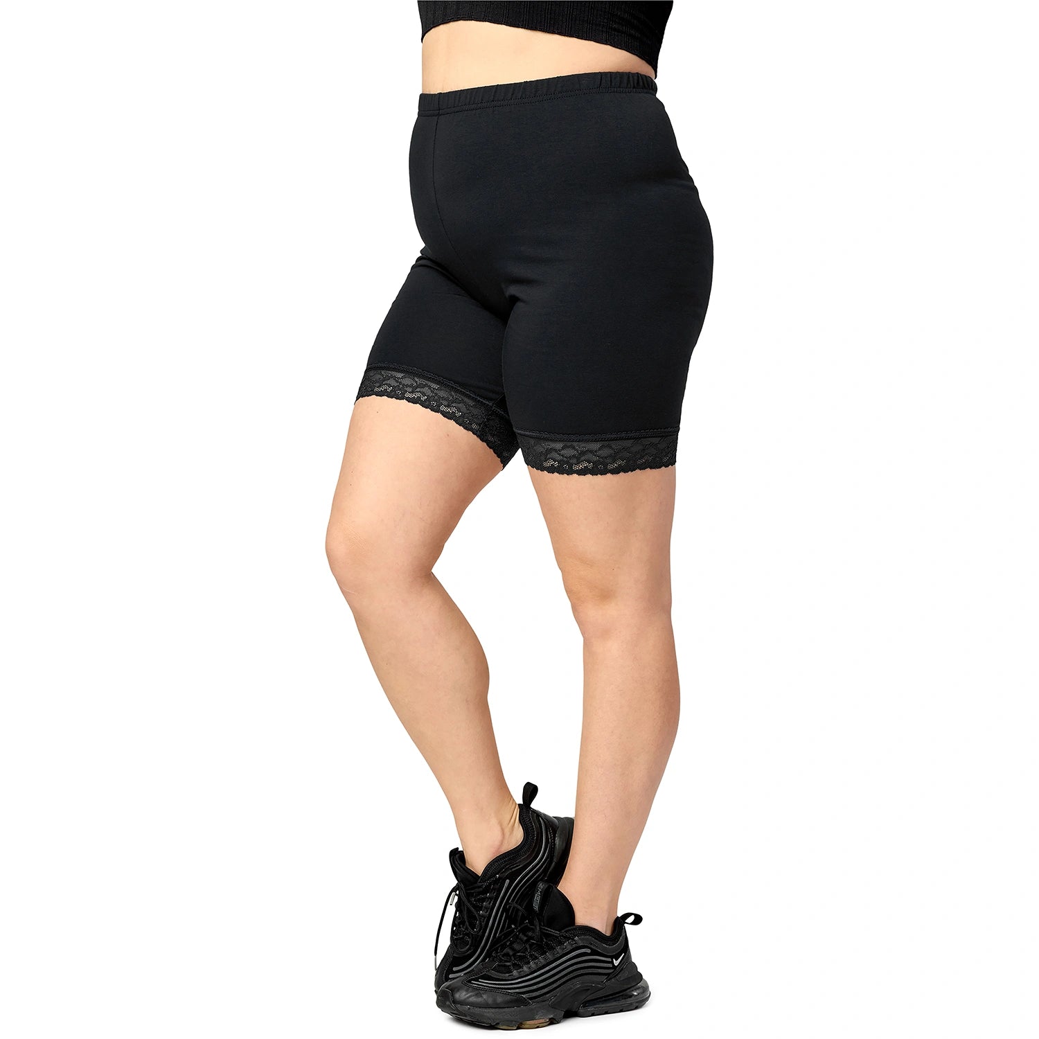 Kurze leggings mit spitze Outlet